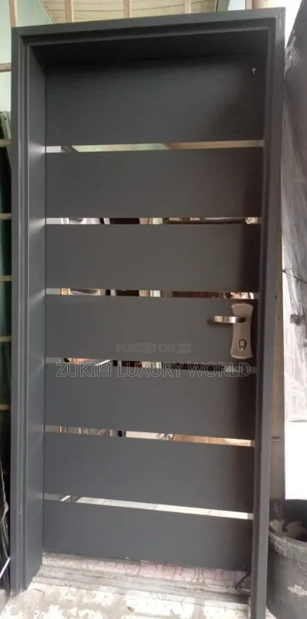 Grey Israeli Metal Door