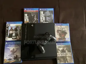 Ps4 With 6 Games + Controller for Sale