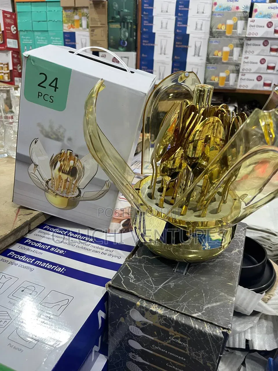 Your Golden Sets Cutlery Is Available