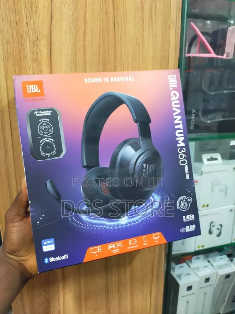JBL Quantum 360 Wireless Gaming Headphone Pc, Ps5, Nintendo Switch Etc