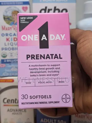 Ne a Day Prenatal | Folic Acid + Dha + Iron | 90 Softgels