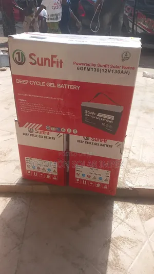 Sunfit 130ah 12v Dry Cell Battery – Strong Reliable Backup Power