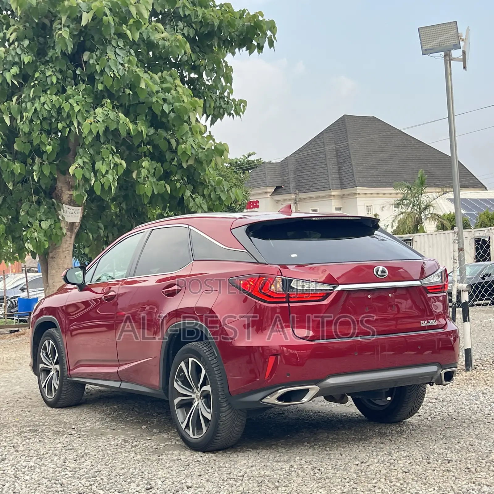 Lexus RX 2016 Maroon