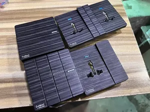 Black Switches Sockets – Modern Stylish Finish