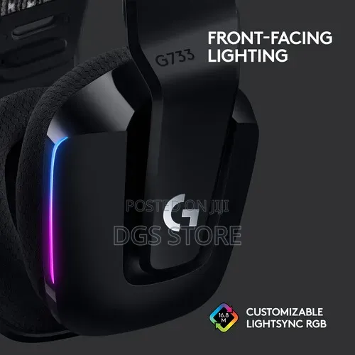 Logitech G733 Wireless RGB Gaming Headphone