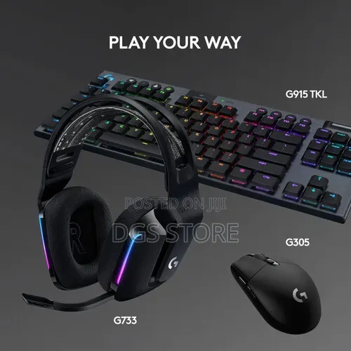 Logitech G733 Wireless RGB Gaming Headphone