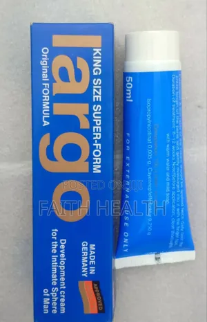 Largo King Size Super-Form Cream for Men (50ml) – Original Formula