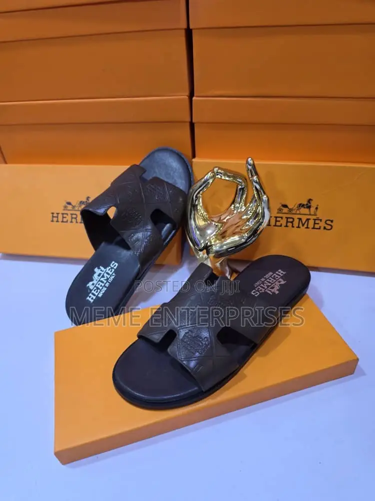 Blue__hermes Slipper