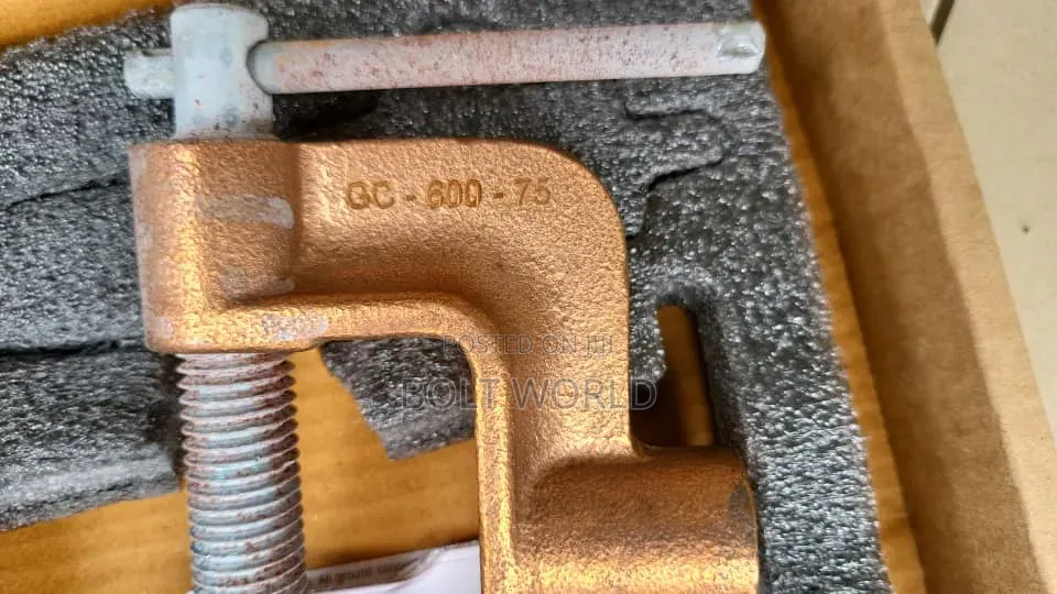 Brass Earth Clamp Tweco Original 4"