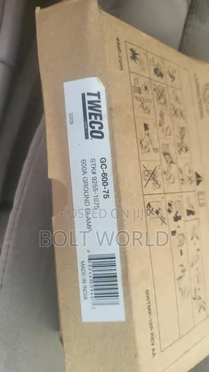 Brass Earth Clamp Tweco Original 4"