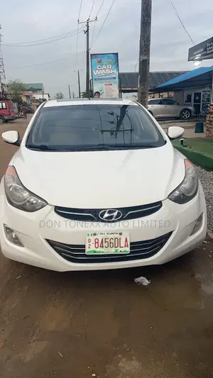 Hyundai Elantra Limited 2012 White