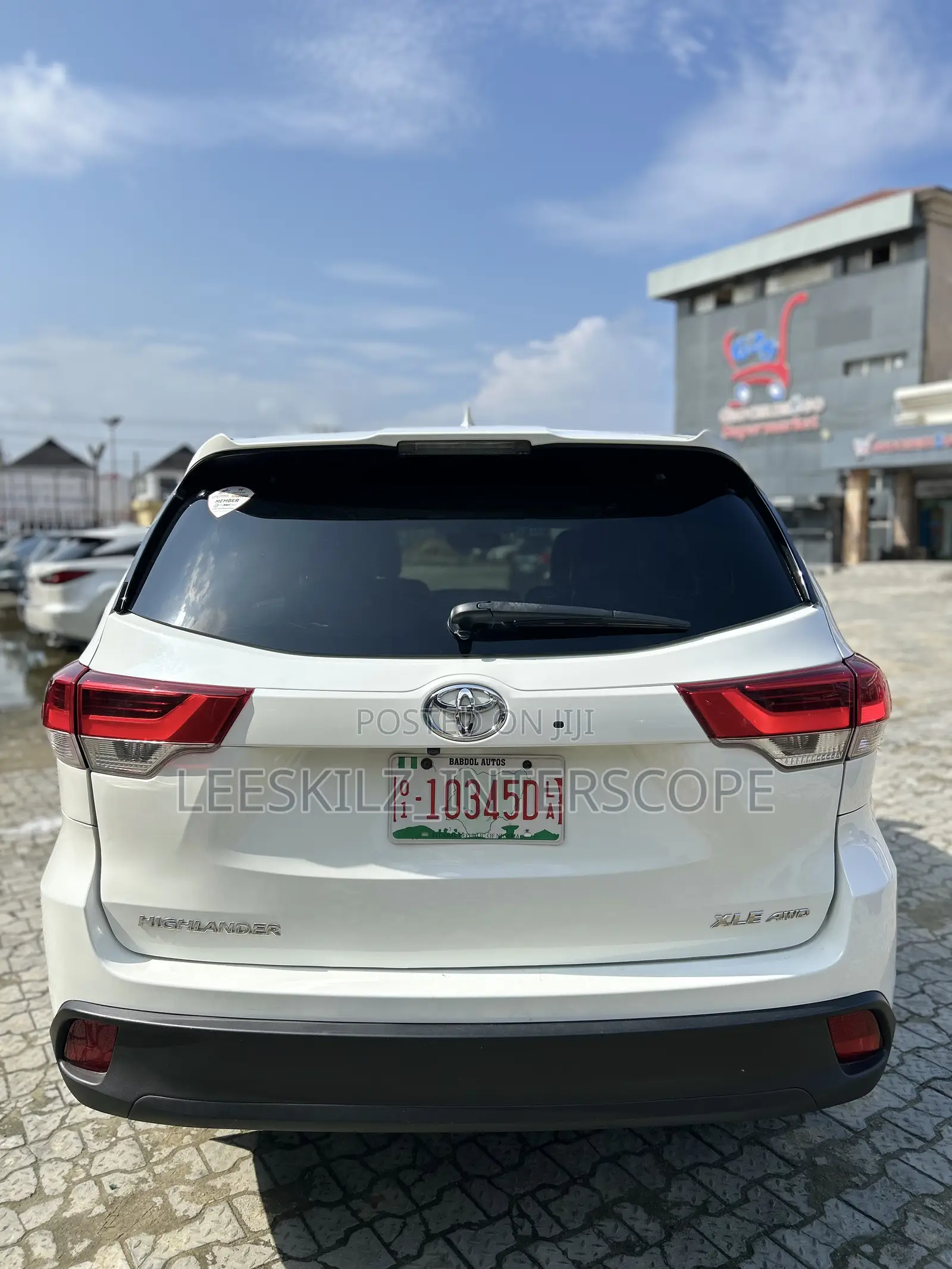 Toyota Highlander 2017 White