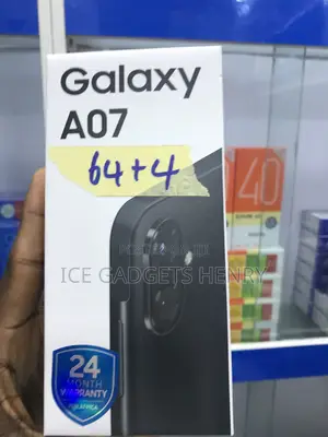 New Samsung Galaxy A07 128 GB Black