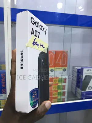 New Samsung Galaxy A07 128 GB Black