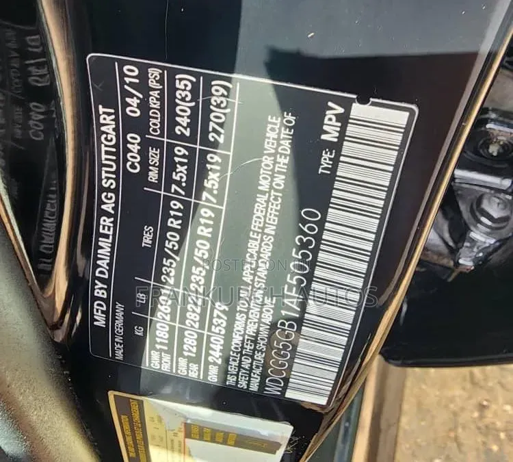Mercedes-Benz GLK-Class 2010 Black