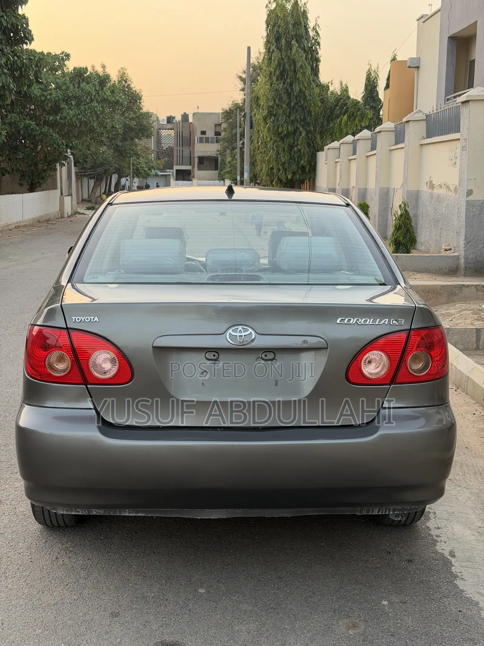 Toyota Corolla 2007 Gray