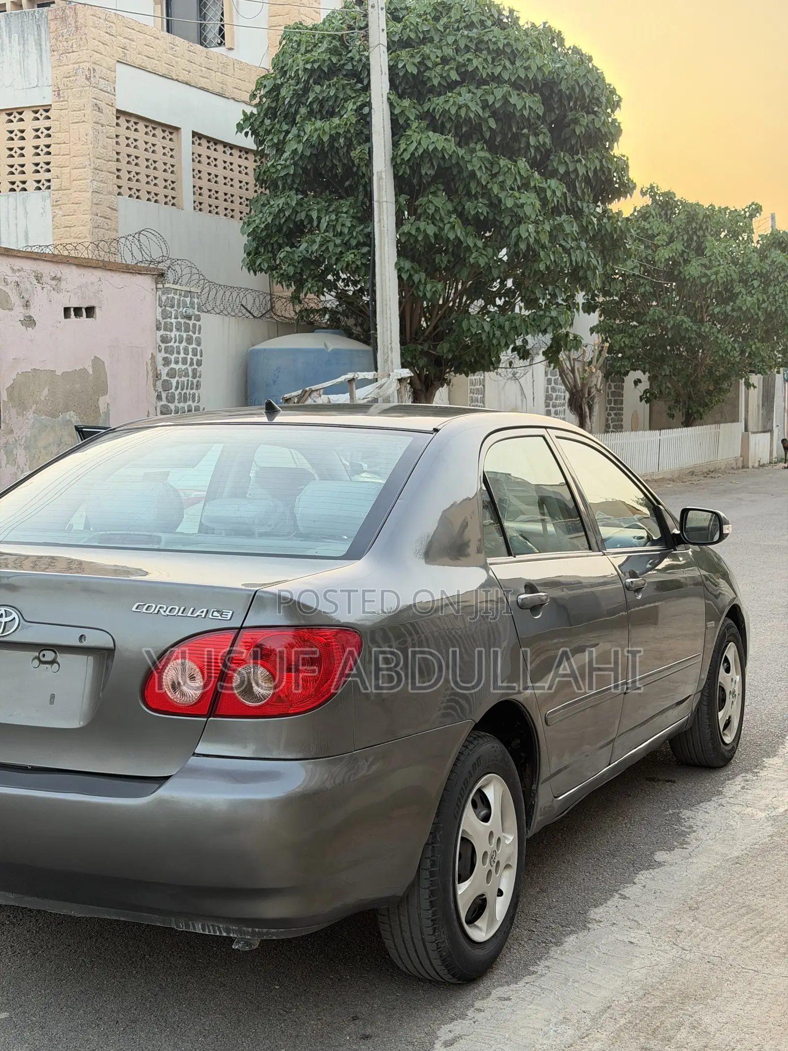 Toyota Corolla 2007 Gray