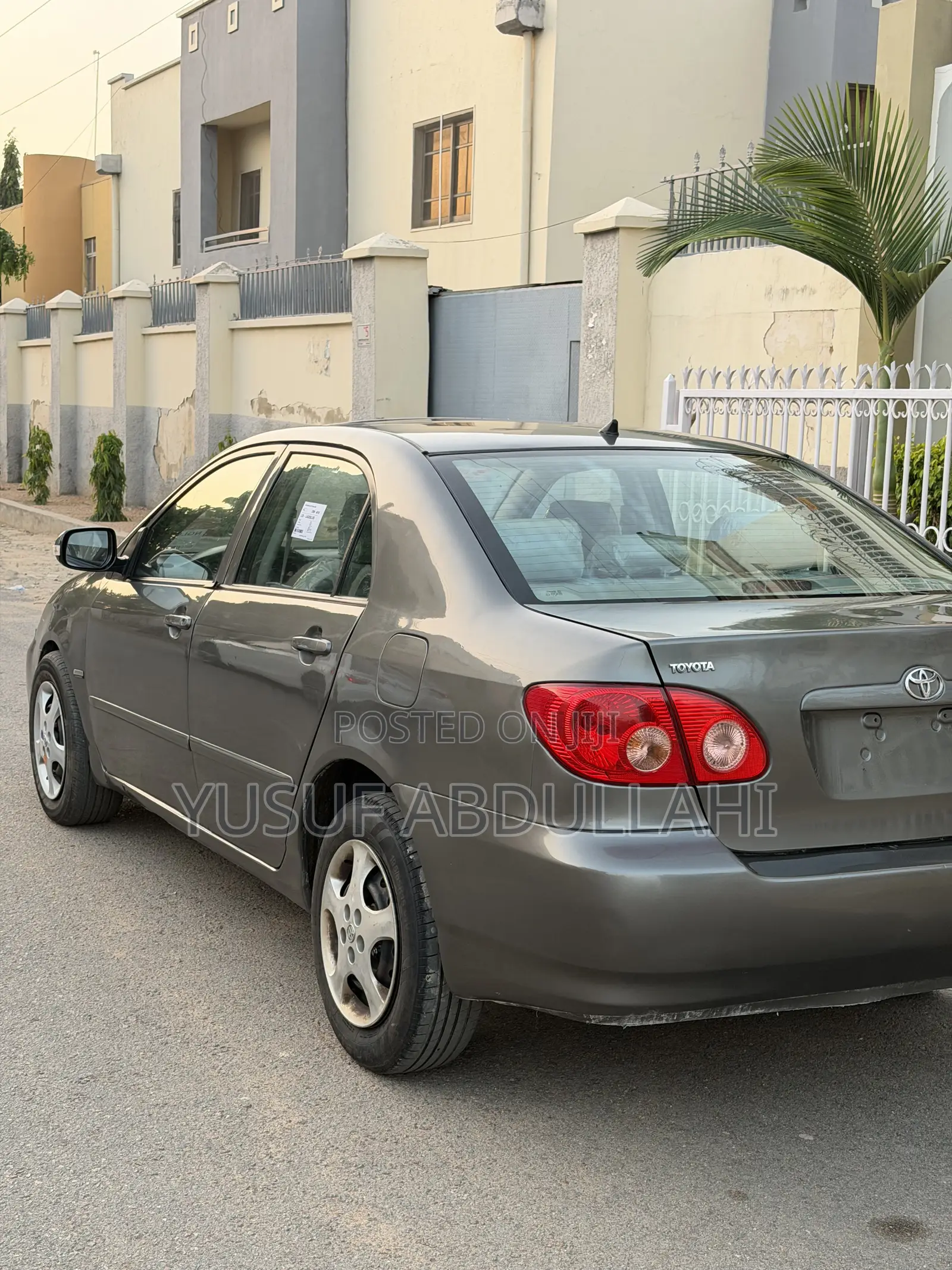Toyota Corolla 2007 Gray