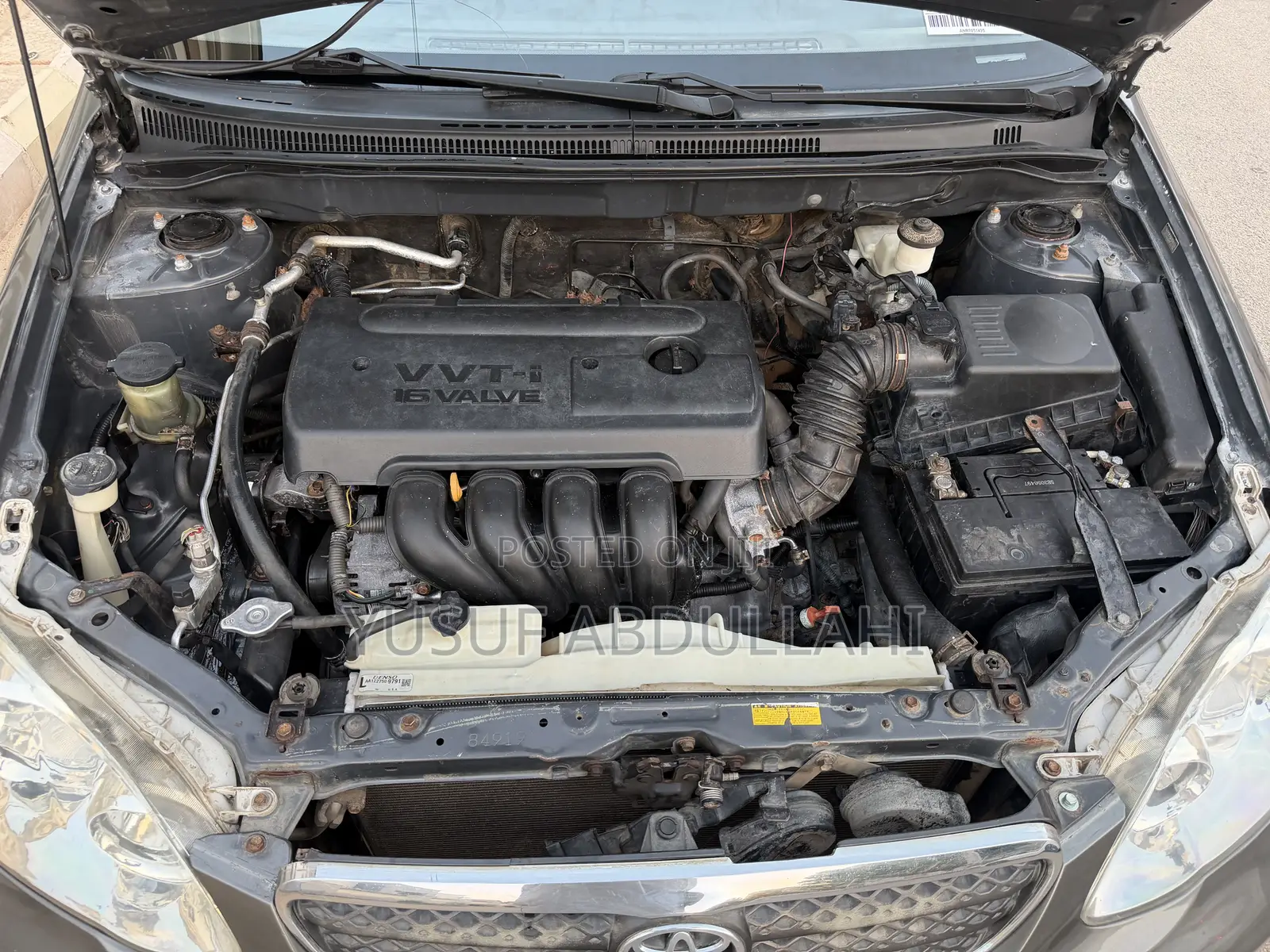 Toyota Corolla 2007 Gray