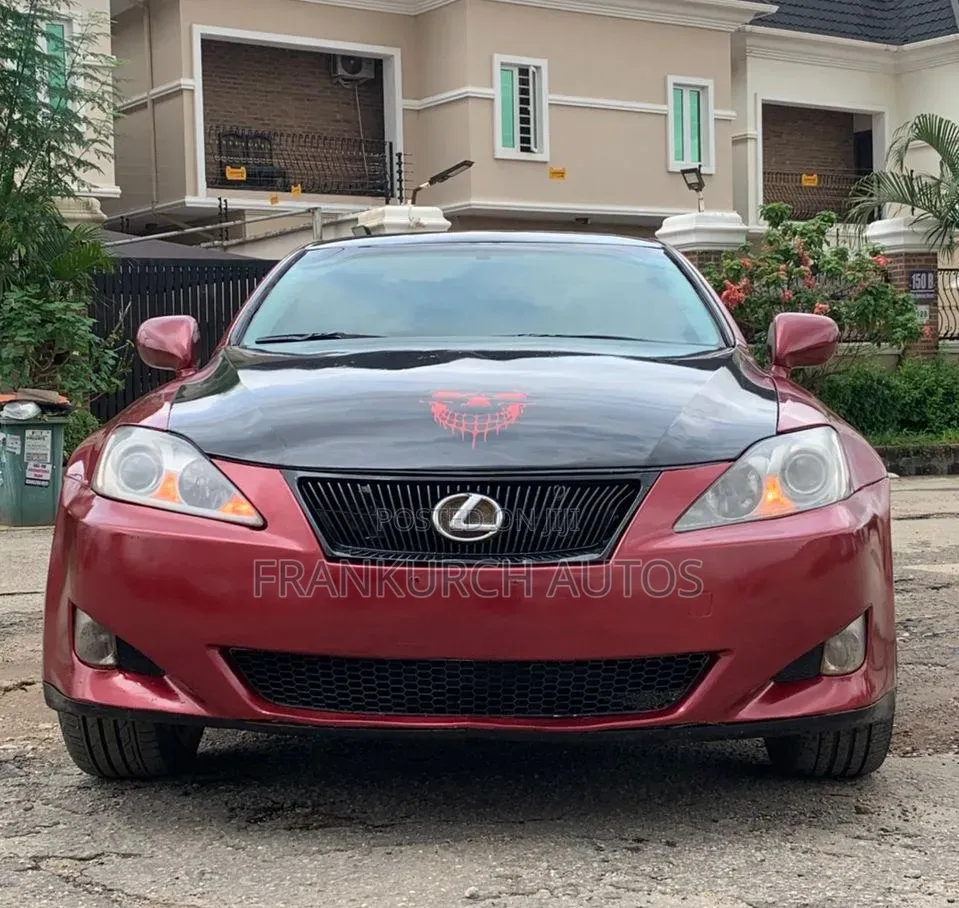 Lexus IS 2008 Red