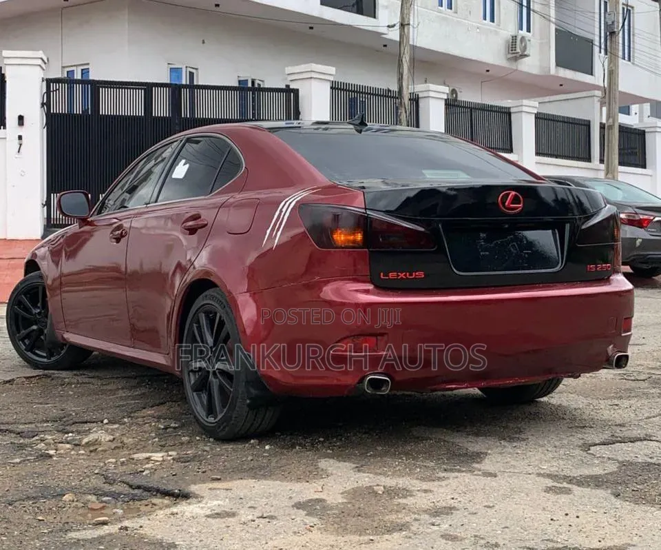 Lexus IS 2008 Red