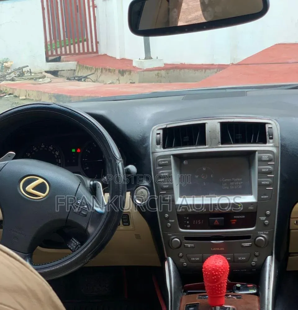 Lexus IS 2008 Red