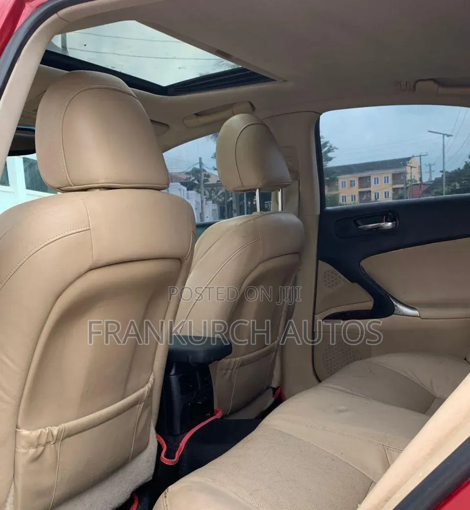 Lexus IS 2008 Red