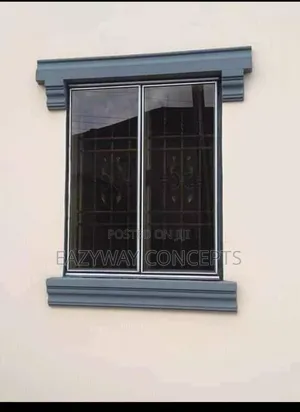 Grey Transorm Window