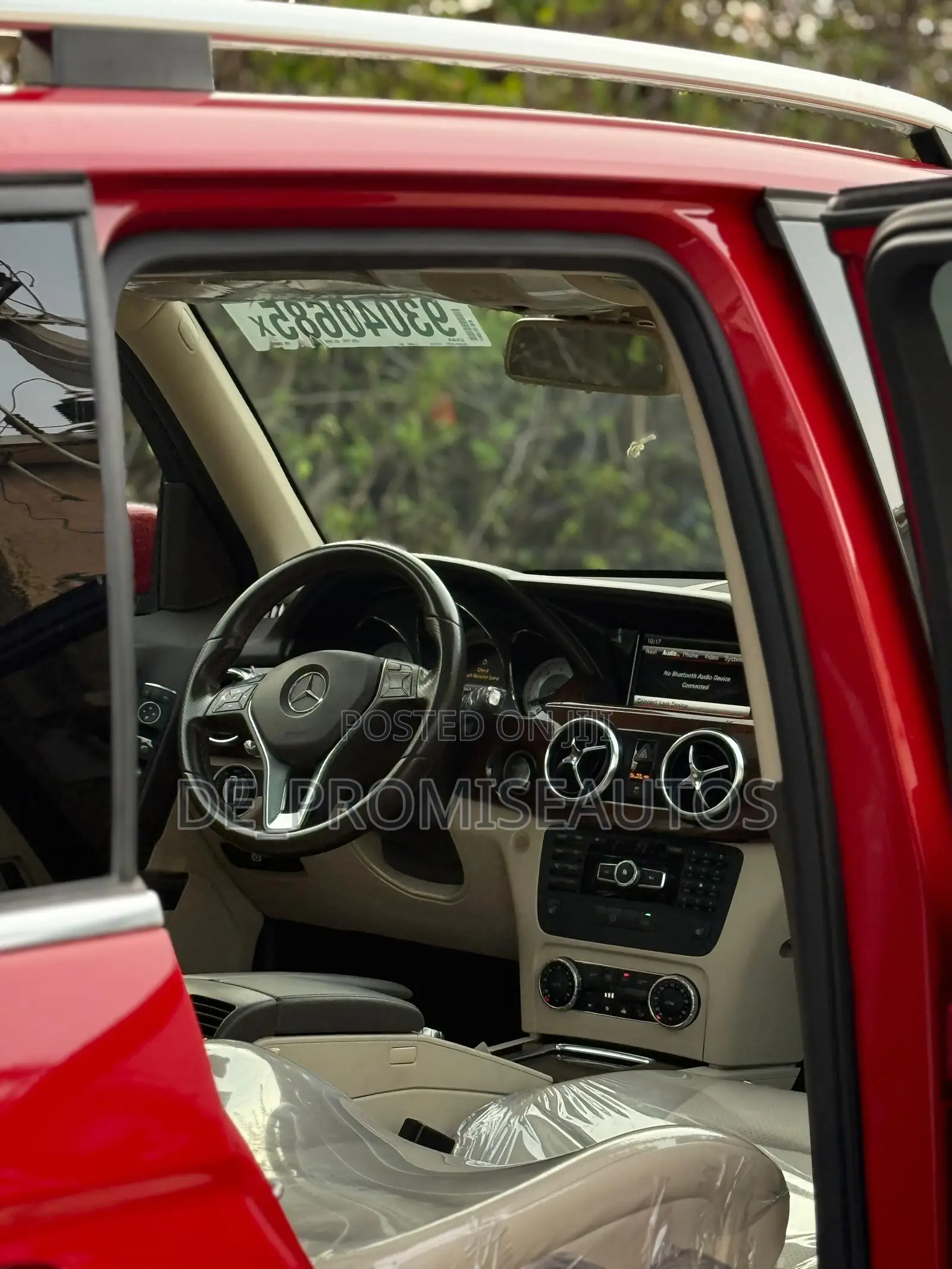 Mercedes-Benz GLK-Class 2014 Red