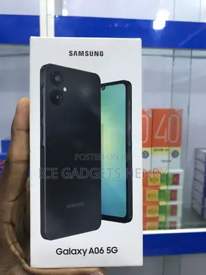 New Samsung Galaxy A06 64 GB Black