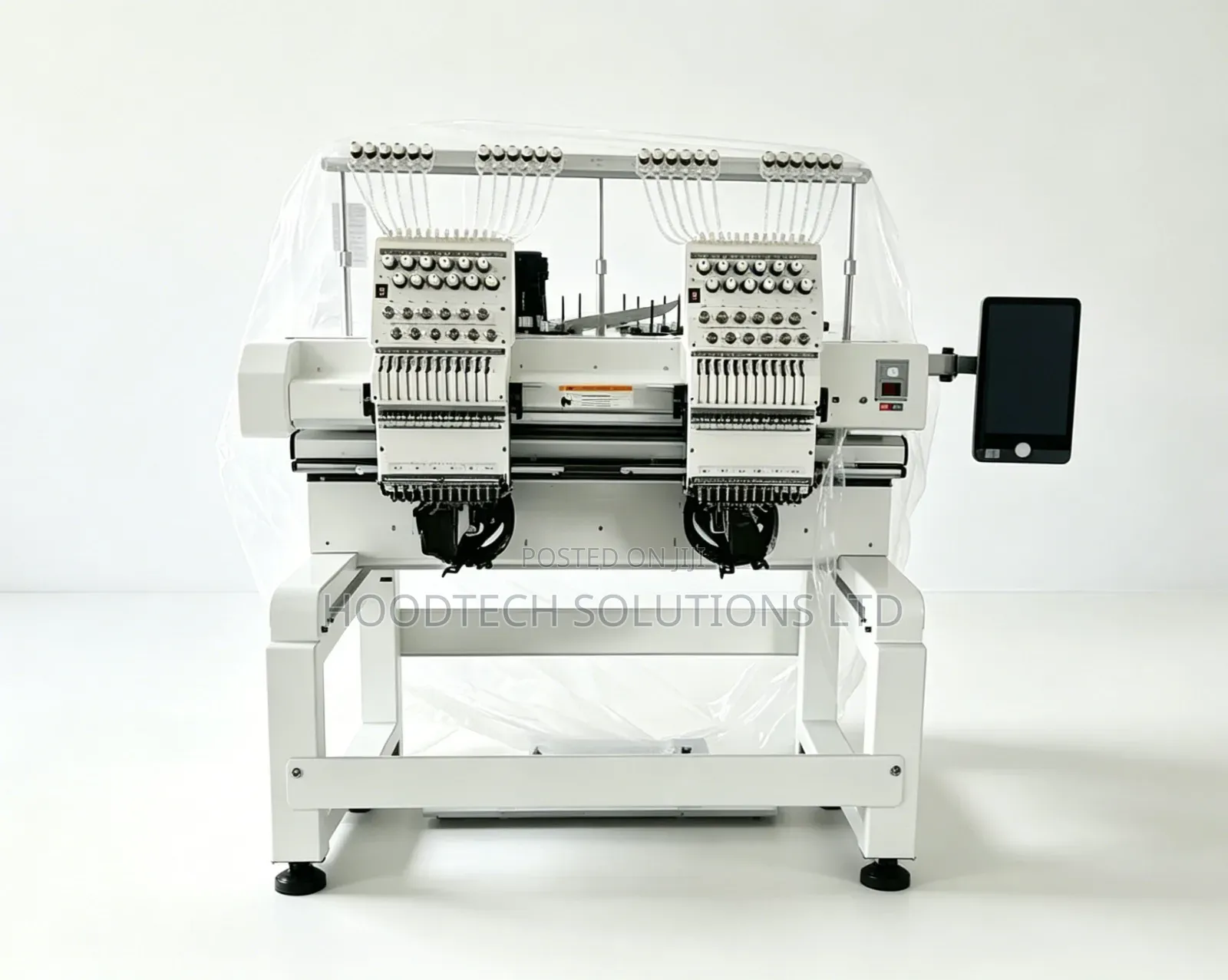 2 Heads Embroidery Machine