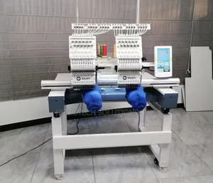 2 Heads Embroidery Machine