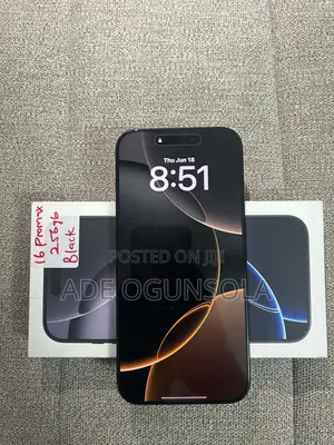 Apple iPhone 16 Pro Max 256 GB Black