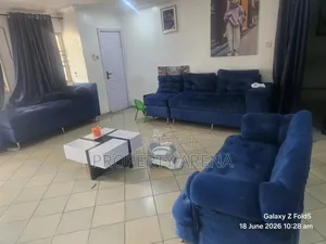 L Shape Sofa and Three Seater