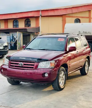 Toyota Highlander 2006 Red
