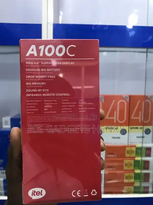 New Itel A100C 64 GB Blue