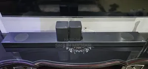 Lg Sn9y Soundbar With Surround Speakers.