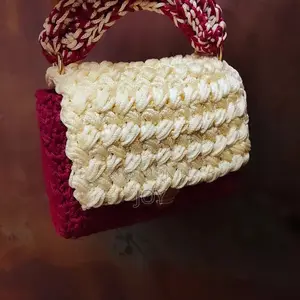 Luxury Marshmallow Crochet Bag