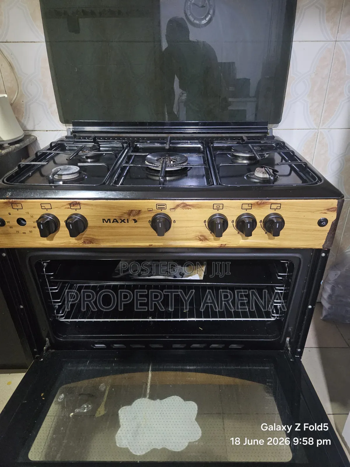 5 Burner Gas Cooker