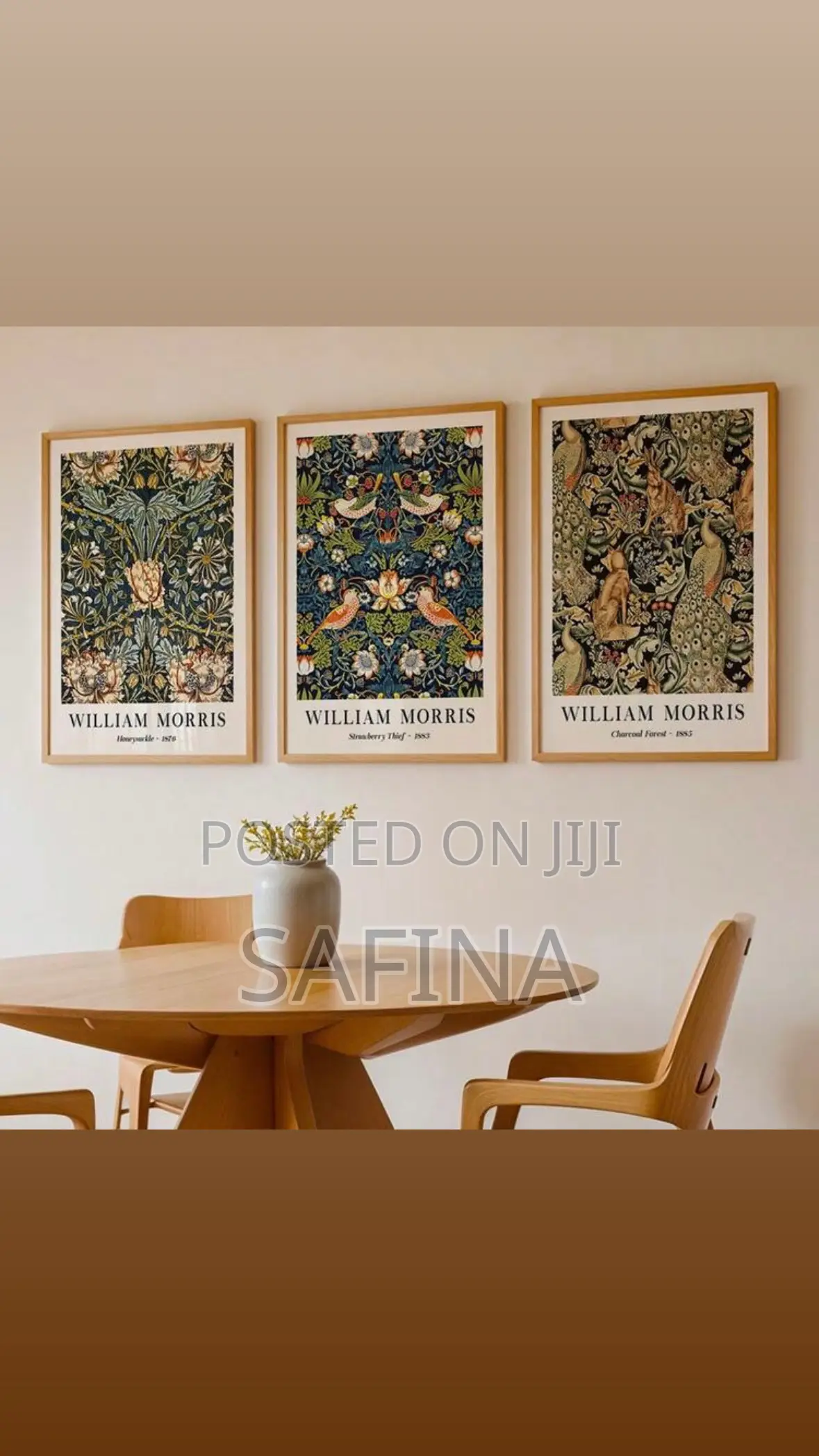 William Morris Botanical Wall Art