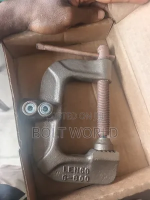 Original Brass Earth Clamp 4"
