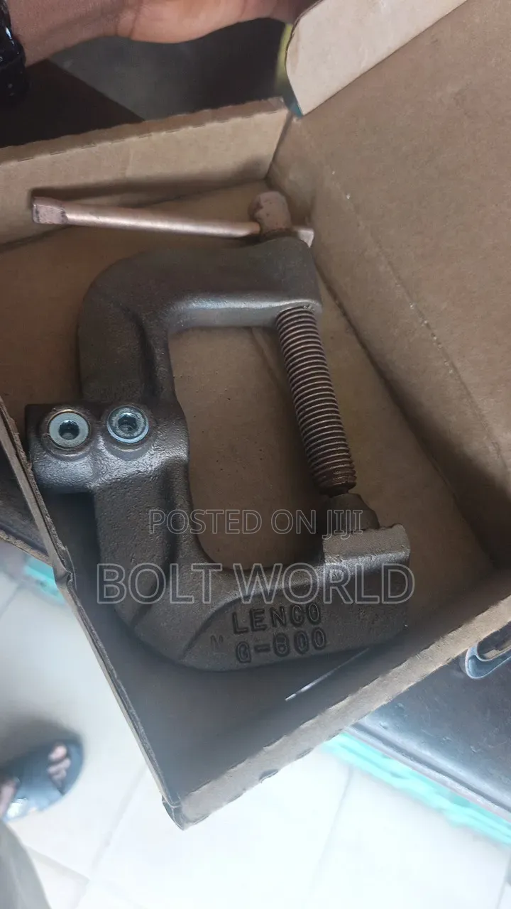 Original Brass Earth Clamp 4"