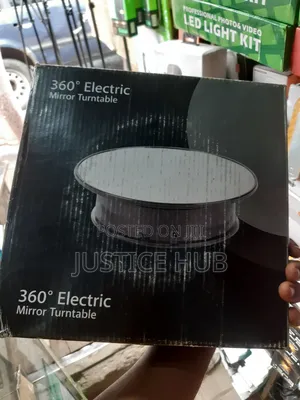 360* Mirrow Electric Turntable