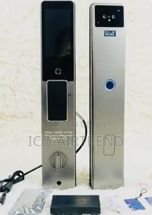 Smart Lock With Built in Doorbell Camera Wifi 3d Face Smart Door Lock