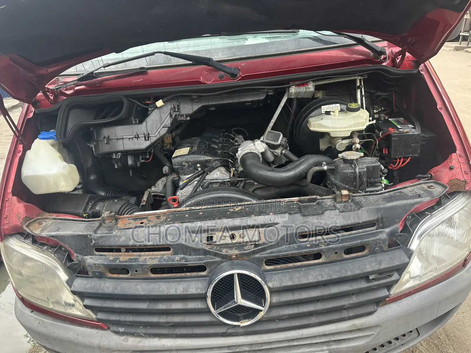 Mercedes-Benz Vito 1998 Red