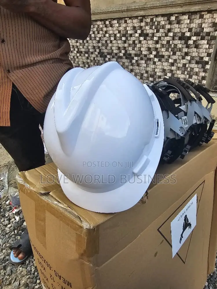White Safety Helmets