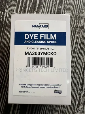 Genuine Magicard Dye Film and Cleaning Spool Order Reference Ma300ym