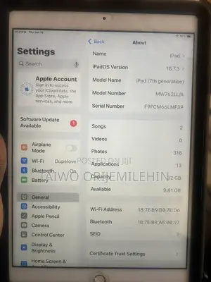 Apple iPad Wi-Fi 32 GB White