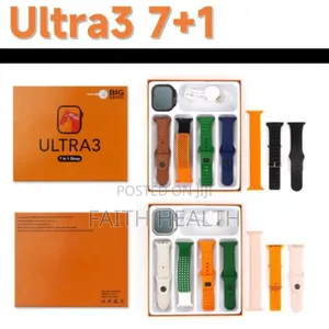 Ultra Classy New Ultra 7 in 1 Straps Smartwatch/Smart Watch