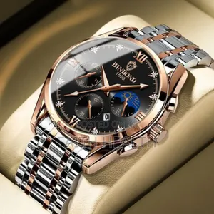 Binbond Men's Watch Fashion Waterproof Sport Quartz Business Watch